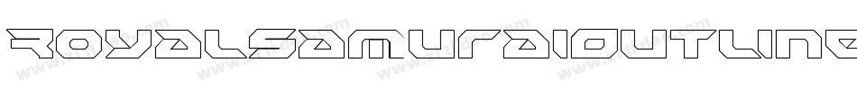 RoyalSamuraiOutline-JYLj字体转换 RoyalSamuraiOutline-JYLj字体转换