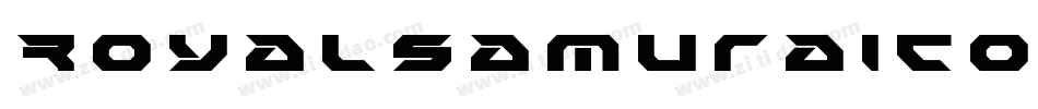 RoyalSamuraiCondensedItalic-eArl字体转换