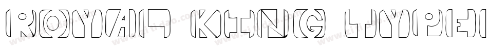 Royal-King-Typeface字体转换