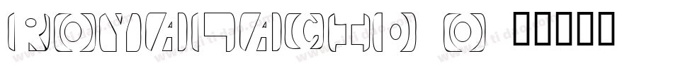 Royalacid_o字体转换