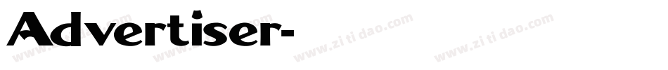 Advertiser字体转换