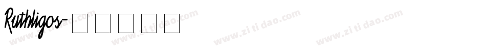 Ruthligos字体转换