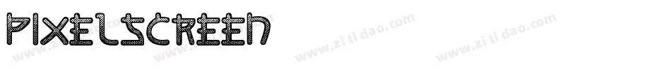 PixelScreen字体转换