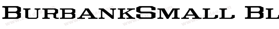 BurbankSmall-Black字体转换