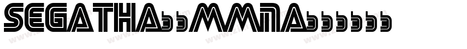 Segatha-8MMnA字体转换
