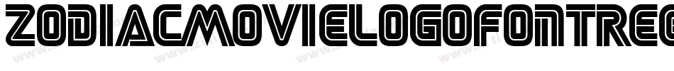 ZodiacMovieLogoFontRegular-Dyo1字体转换