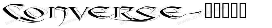 Converse字体转换