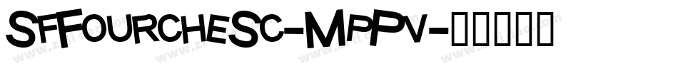 SfFourcheSc-MpPv字体转换