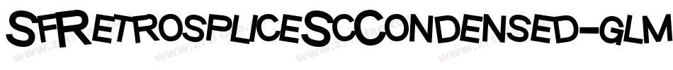 SfRetrospliceScCondensed-glmp字体转换