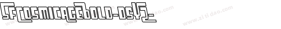 SfCosmicAgeBold-d5YZ字体转换 SfCosmicAgeBold-d5YZ字体转换