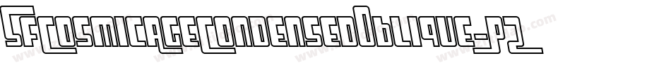 SfCosmicAgeCondensedOblique-PZw7字体转换 SfCosmicAgeCondensedOblique-PZw7字体转换