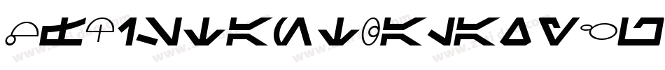 SfDistantGalaxyOutlineItalic-4yA4字体转换