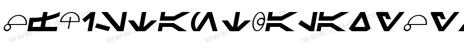 SfDistantGalaxySymbols-aylE字体转换