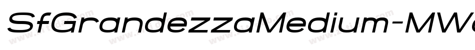 SfGrandezzaMedium-MWoY字体转换 SfGrandezzaMedium-MWoY字体转换