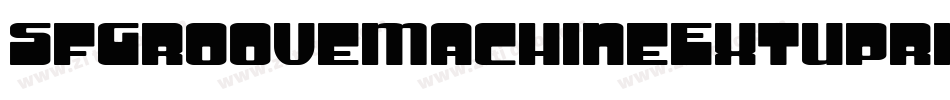 SfGrooveMachineExtuprightBold-XEpd字体转换