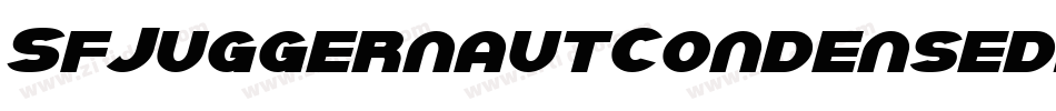 SfJuggernautCondensedBold-mP2V字体转换 SfJuggernautCondensedBold-mP2V字体转换