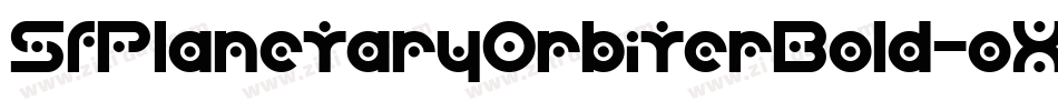 SfPlanetaryOrbiterBold-oX9o字体转换 SfPlanetaryOrbiterBold-oX9o字体转换