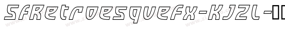 SfRetroesqueFx-KJZl字体转换