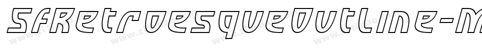 SfRetroesqueOutline-ML3n字体转换