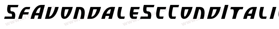 SfAvondaleScCondItalic-z9oa字体转换 SfAvondaleScCondItalic-z9oa字体转换