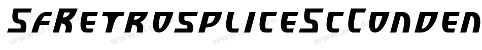 SfRetrospliceScCondensed-glmp字体转换