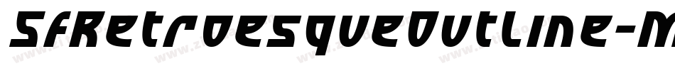 SfRetroesqueOutline-ML3n字体转换