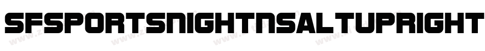 SfSportsNightNsAltupright-l8MZ字体转换 SfSportsNightNsAltupright-l8MZ字体转换