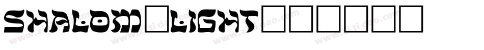 Shalom-Light字体转换