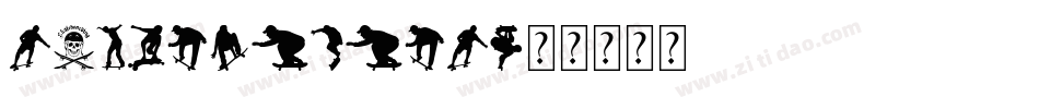 SKATERDUDES字体转换