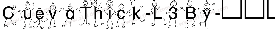 CuevaThick-L3By字体转换