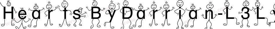 HeartsByDarrian-L3Ly字体转换