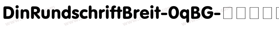 DinRundschriftBreit-0qBG字体转换