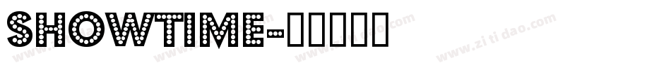 Showtime字体转换