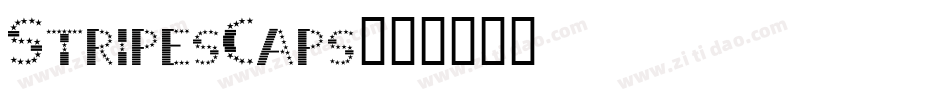 StripesCaps字体转换