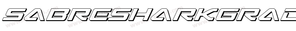 SabreSharkGradient-Kmxp字体转换