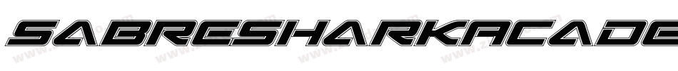 SabreSharkAcademy-vz8Z字体转换