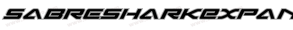 SabreSharkExpanded-MPDr字体转换