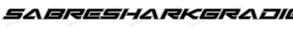 SabreSharkGradient-Kmxp字体转换