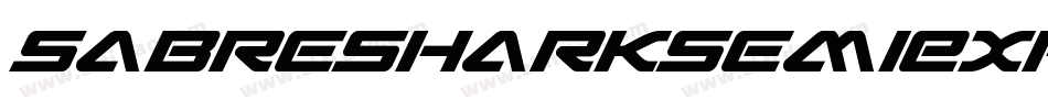 SabreSharkSemiExpanded-gzW1字体转换 SabreSharkSemiExpanded-gzW1字体转换