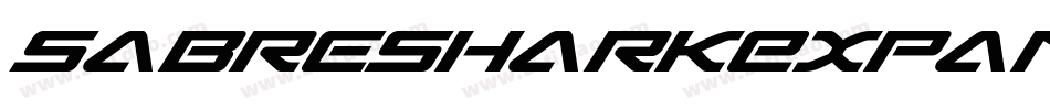 SabreSharkExpanded-MPDr字体转换