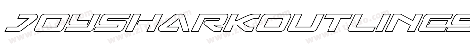 JoySharkOutlineSemiCondensed-2AYl字体转换