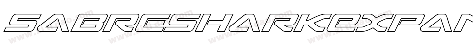 SabreSharkExpanded-MPDr字体转换