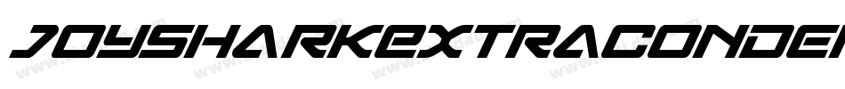 JoySharkExtraCondensedItalic-rZp8字体转换