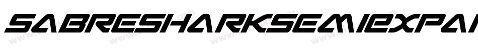 SabreSharkSemiExpanded-gzW1字体转换 SabreSharkSemiExpanded-gzW1字体转换