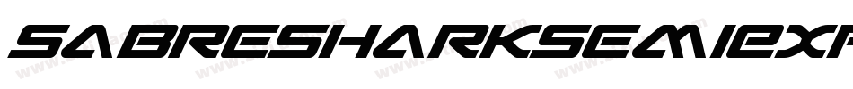 SabreSharkSemiExpanded-gzW1字体转换 SabreSharkSemiExpanded-gzW1字体转换