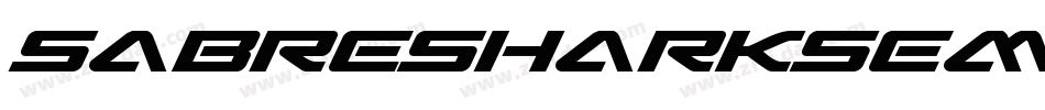 SabreSharkSemiExpanded-gzW1字体转换 SabreSharkSemiExpanded-gzW1字体转换