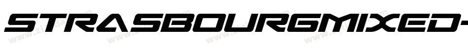 StrasbourgMixed-VDwy字体转换