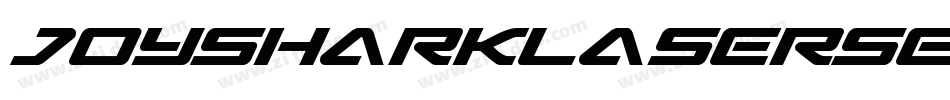 JoySharkLaserSemiCondensedItalic-YRWa字体转换