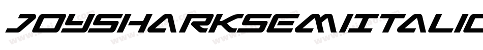 JoySharkSemiItalic-4zMx字体转换 JoySharkSemiItalic-4zMx字体转换