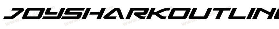 JoySharkOutlineSemiConital-vlO7字体转换